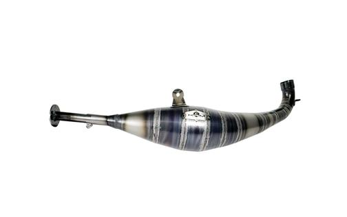 Exhaust straight pipe KRM 90 - 100 Minarelli horizontal