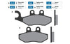 Brake Pads Polini sintered Piaggio / Gilera / Vespa