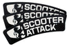 Tire Sticker Scooter Attack