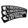 Tire Sticker Scooter Attack