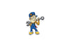 Sticker Lethal Threat Grease Monkey 7x11cm