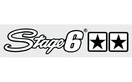 Sticker Stage6, white
