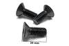 Screws f. brake disc x3 countersunk head M8 x 20mm black