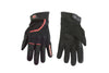 Summer Gloves Trendy Callao black / red
