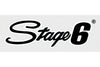 Sticker Stage6 logo 20x6cm black