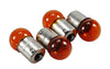 Indicator Bulb (x4) 12V - 10W BA15S orange