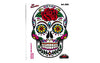 Sticker Mexican Skull 10x12cm