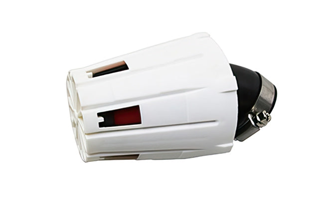 Air Filter STR8 E5 45° 35mm PHVA/PHBG white / red