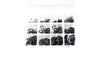 Set of circlips 365 pieces 2.3mm - 19m