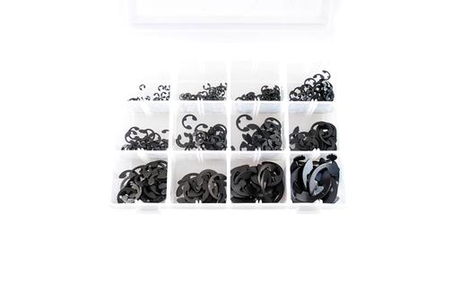 Set of circlips 365 pieces 2.3mm - 19m