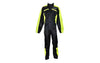 Rain Suit one-piece black / neon yellow