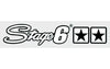 Sticker Stage6 logo 25x4.5cm white