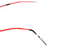 Brake Cable rear Teflon® Doppler red Yamaha BW's after 2004