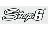 Sticker Stage6 logo 20x6cm white