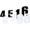Race Number Sticker 15 cm