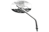 Mirror left Vparts / right universal / Motorrad / chrome