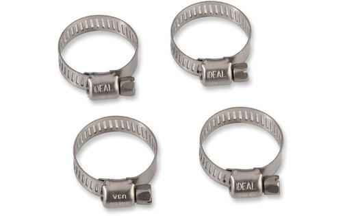 Hose Clamps stainless steel 13-32 mm (x4)