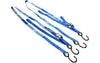 Tension Straps extra strong 213cm blue