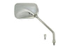 Mirror square right chrome M10