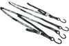Tension Straps extra strong 213cm black