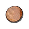 Reflector round orange screw-on d.55mm