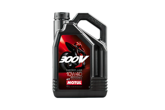 4-Stroke Oil Motul 300V Factory Line 10W-40 4L