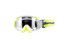 MX Goggles double lens Doppler white / yellow