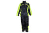 Rain Jacket + Pants Trendy black / neon yellow