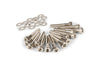 Variator Cover Bolts Piaggio steel / chrome