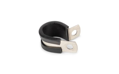 Cable / Hose Clamp rubber-lined d=16mm