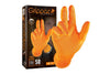 Work Gloves Nitrile High Resistance orange - 25 pairs - T11 (XXL)