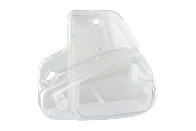 Airbox Cover STR8 Peugeot vertical clear white