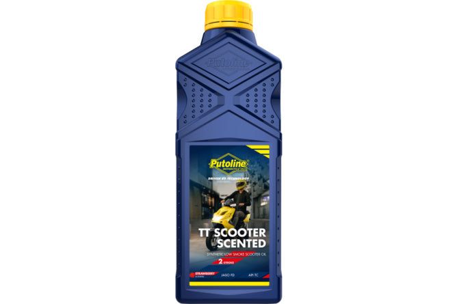 2-Stroke Oil Putoline TT Scooter semi-synthetic strawberry 1L