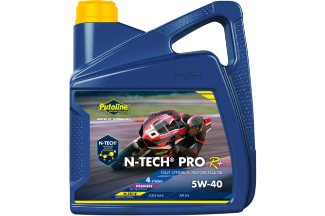 4-Stroke Oil 5W40 Putoline N-Tech Pro R+ 100% synthetic 4L