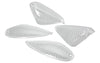Indicator Lens Set STR8 Piaggio NRG MC² Extreme / MC³ white
