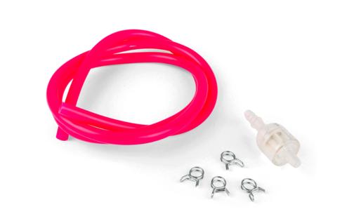 Kit Fuel Hose + Filter d.5mm pink