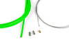 Throttle Cable Kit universal 1.2mm x 2 meters Motoforce Racing neon green