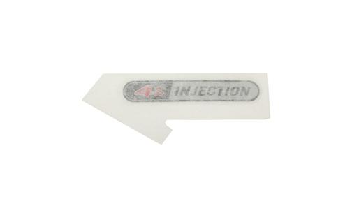 Sticker "4S Injection" Piaggio Zip 4-stroke
