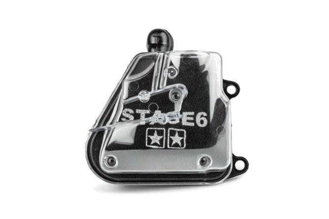 Air Box transparent + Stage6 Air Filter Minarelli horizontal
