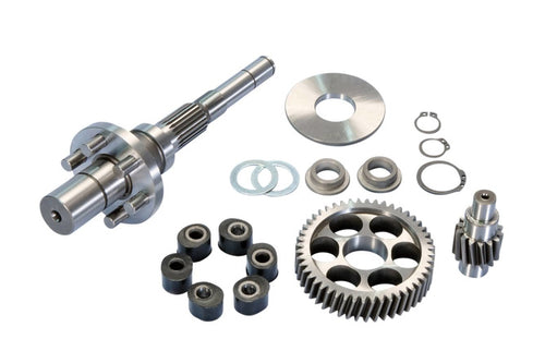 Secondary Gears Polini 14/48 with wheel shaft with buffers Piaggio after 1998