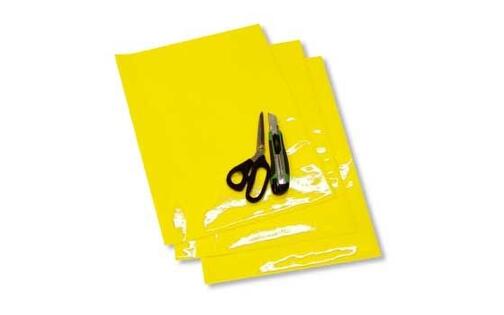 Adhesive Foils Blackbird 47x33cm yellow fluo