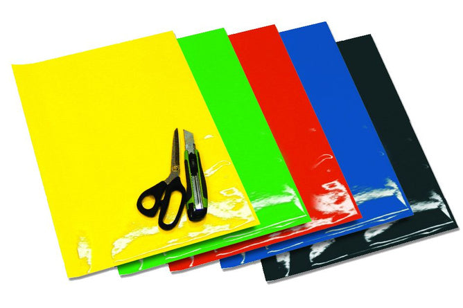 Adhesive Foils Blackbird 47x33cm red