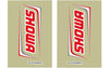 Fork Stickers Blackbird Showa