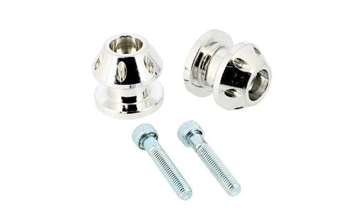 Spool Sliders (swingarm) x2 D.8 x 125 mm silver