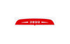Sticker Solex 3800 (air filter) red
