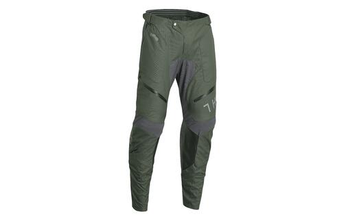 MX Pants Thor Terrain "In the boot" army green / charcoal