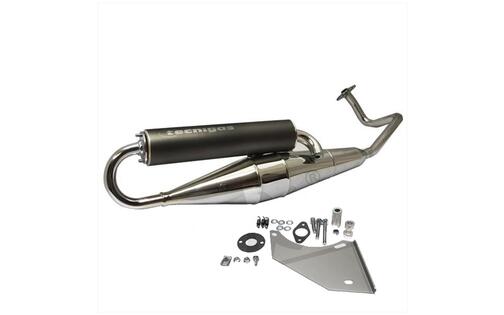Exhaust Tecnigas Next-R chrome GY6 4-stroke