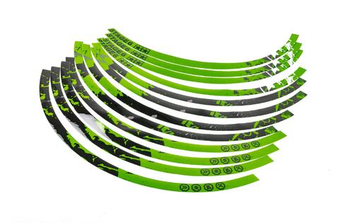 Rim Sticker Kit 10" Stage6 green / black