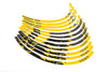 Rim Sticker Kit 10" Stage6 yellow / black