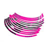 Rim Sticker Kit 12" Stage6 pink / black